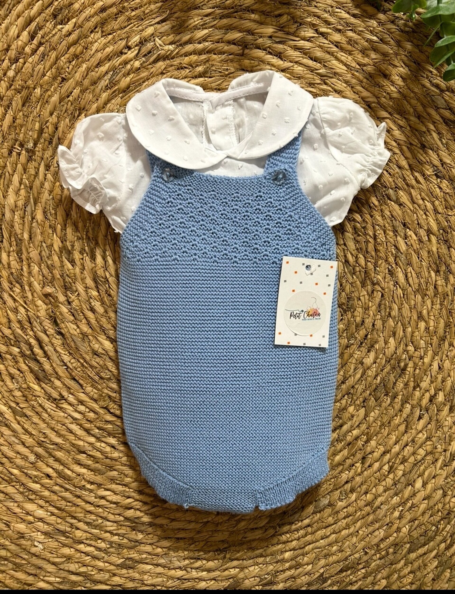 Peto y blusa plumeti. - 3